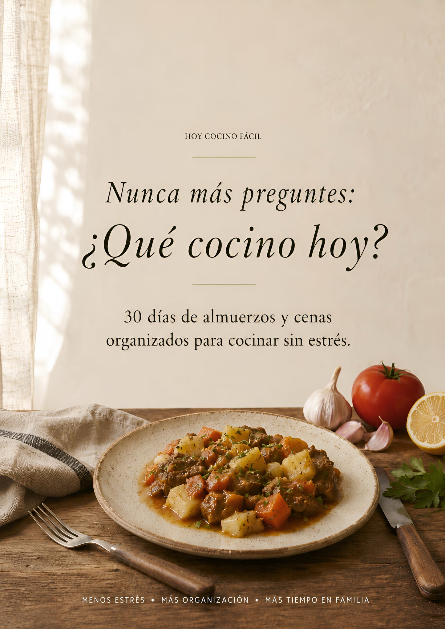 ¡Libro Digital "Hoy cocino facil"!